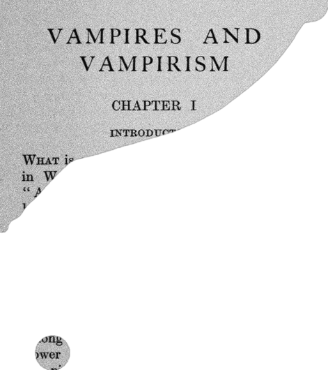 vampirism