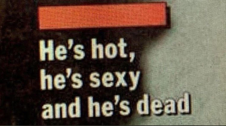 hes hot